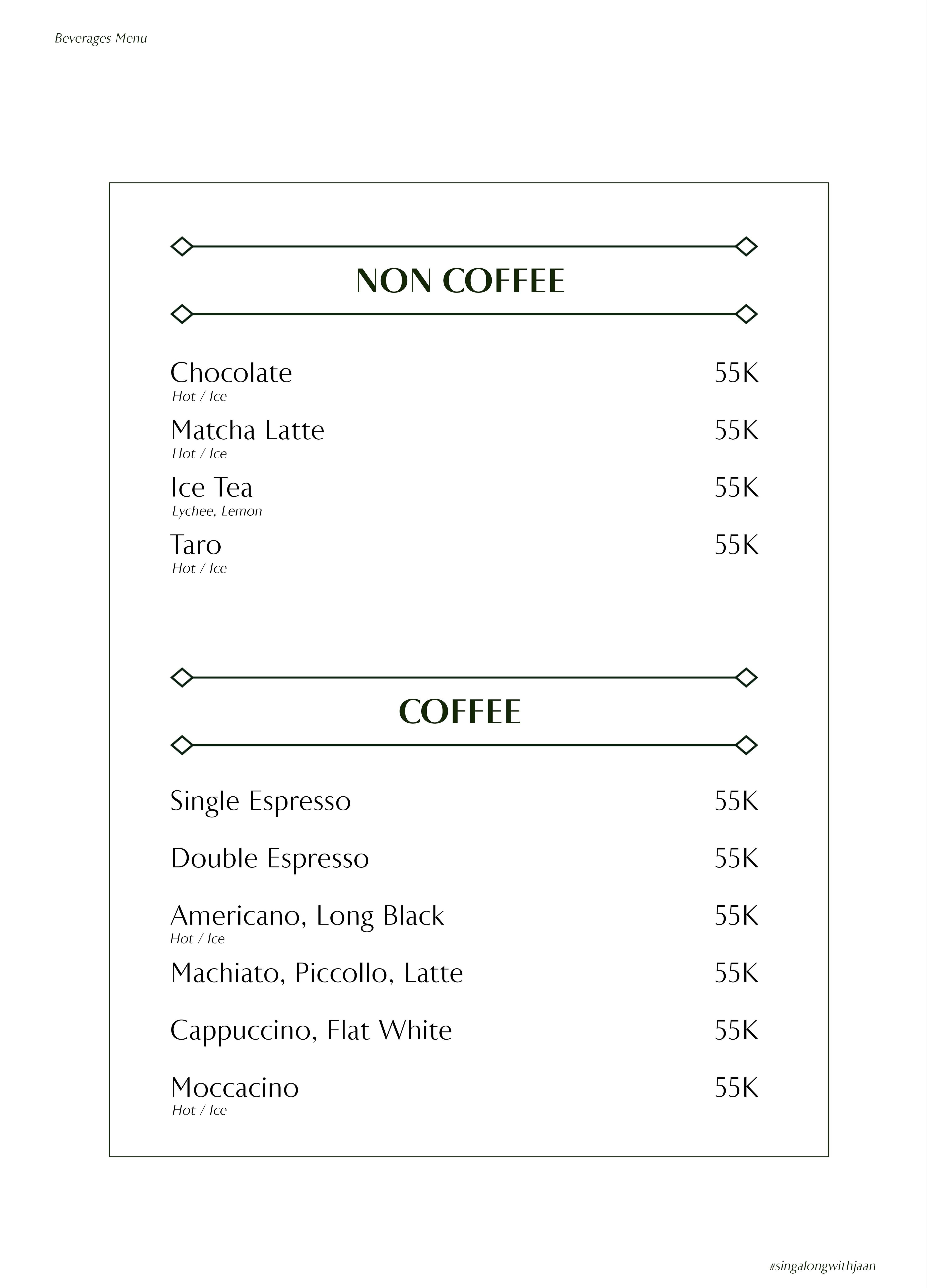 Menu Item